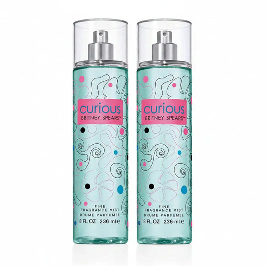 Britney Spears Curious Fine Fragrance Mist 236ml Pack of 2 Britney Spears