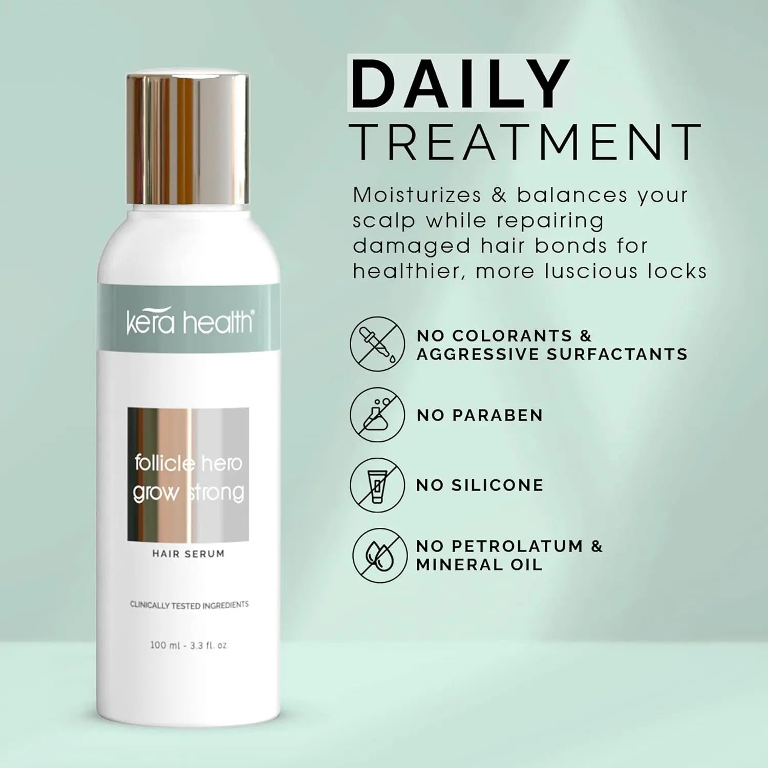 Kera Health Follicle Hero Grow Strong Hair Serum 100ml Kera Health
