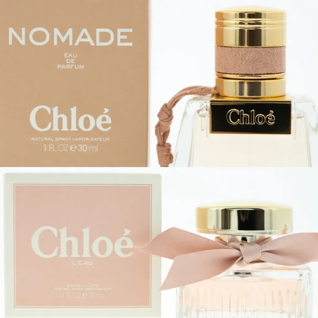 Chloe Perfume Set for Women – Nomade Eau de Parfum 30ml & Love Story Eau de Toilette 50ml – Luxury Chypre & Fresh Floral Fragrance Duo – Long Lasting Elegant Designer Perfumes – Gift Set for Women The Beauty Store