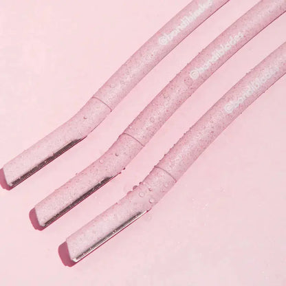 Bondi Blades Dermaplaning Razors 3 Pack Remove Peach Fuzz/Dead Skin for Glowing Skin