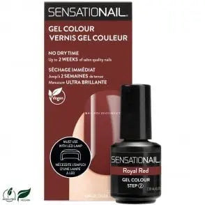 SENSATIONAIL Step 2 Gel Polish 7.39ml - Royal Red SENSATIONAIL