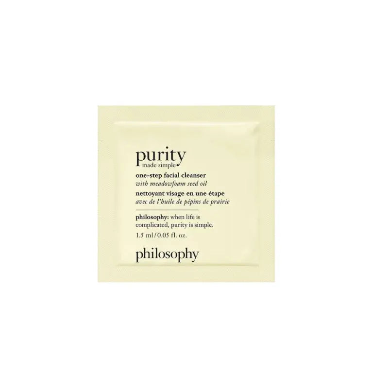 Philosophy Purity Made Simple One Step Facial Cleanser 1.5ml The Beauty Store