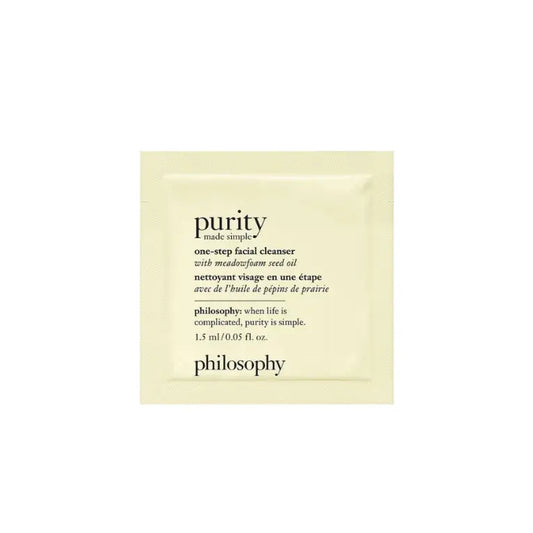 Philosophy Purity Made Simple One Step Facial Cleanser 1.5ml The Beauty Store