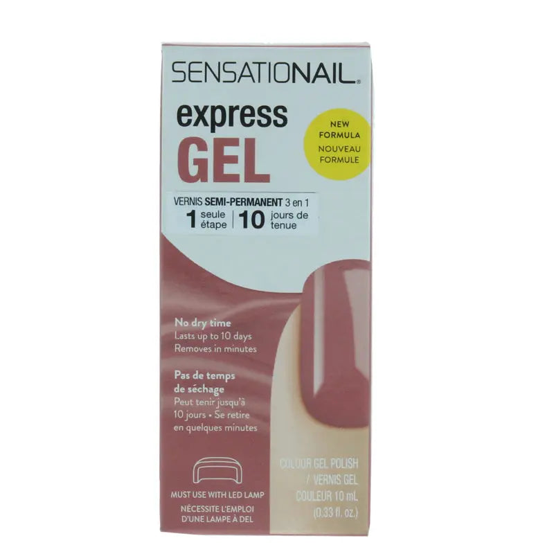 Sensationail Express Gel Nail Polish 10ml - Unstoppable Love Sensationail