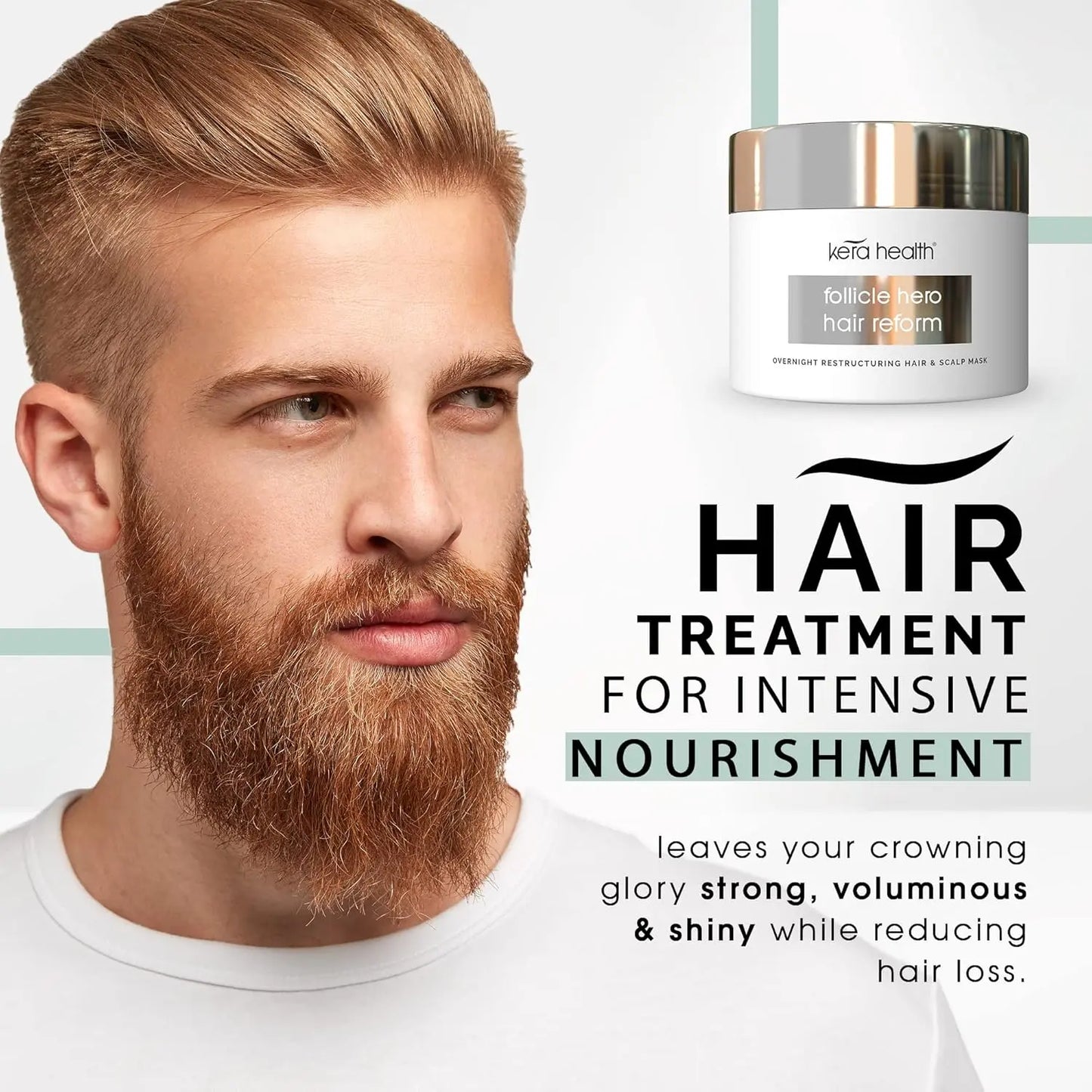 Kera Health Follicle Hero Hair Reform Overnight Restructuring Hair & Scalp Mask 150ml Kera Health