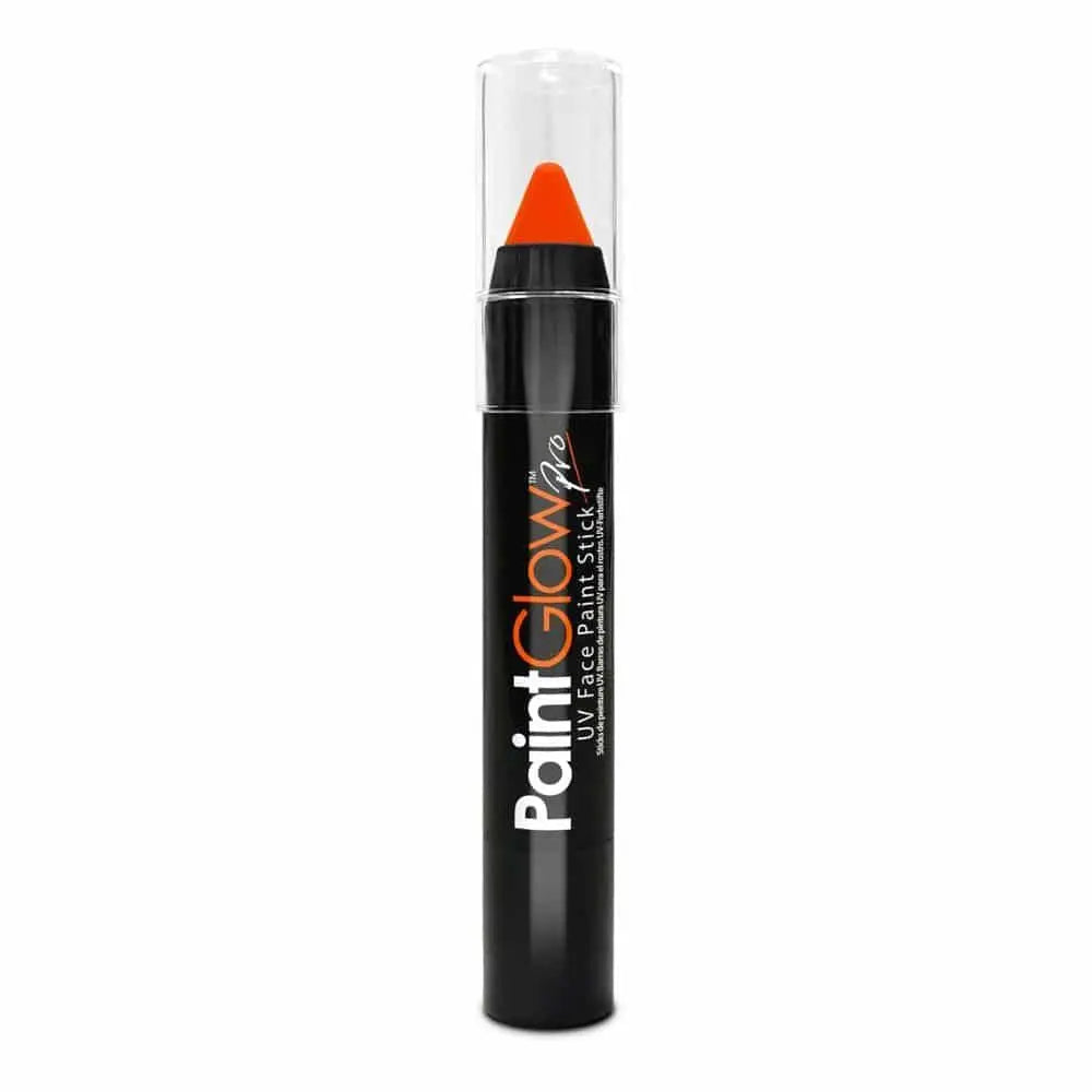 PaintGlow Pro UV Face & Body Paint Stick  - Orange PaintGlow