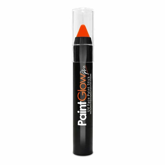 PaintGlow Pro UV Face & Body Paint Stick  - Orange PaintGlow