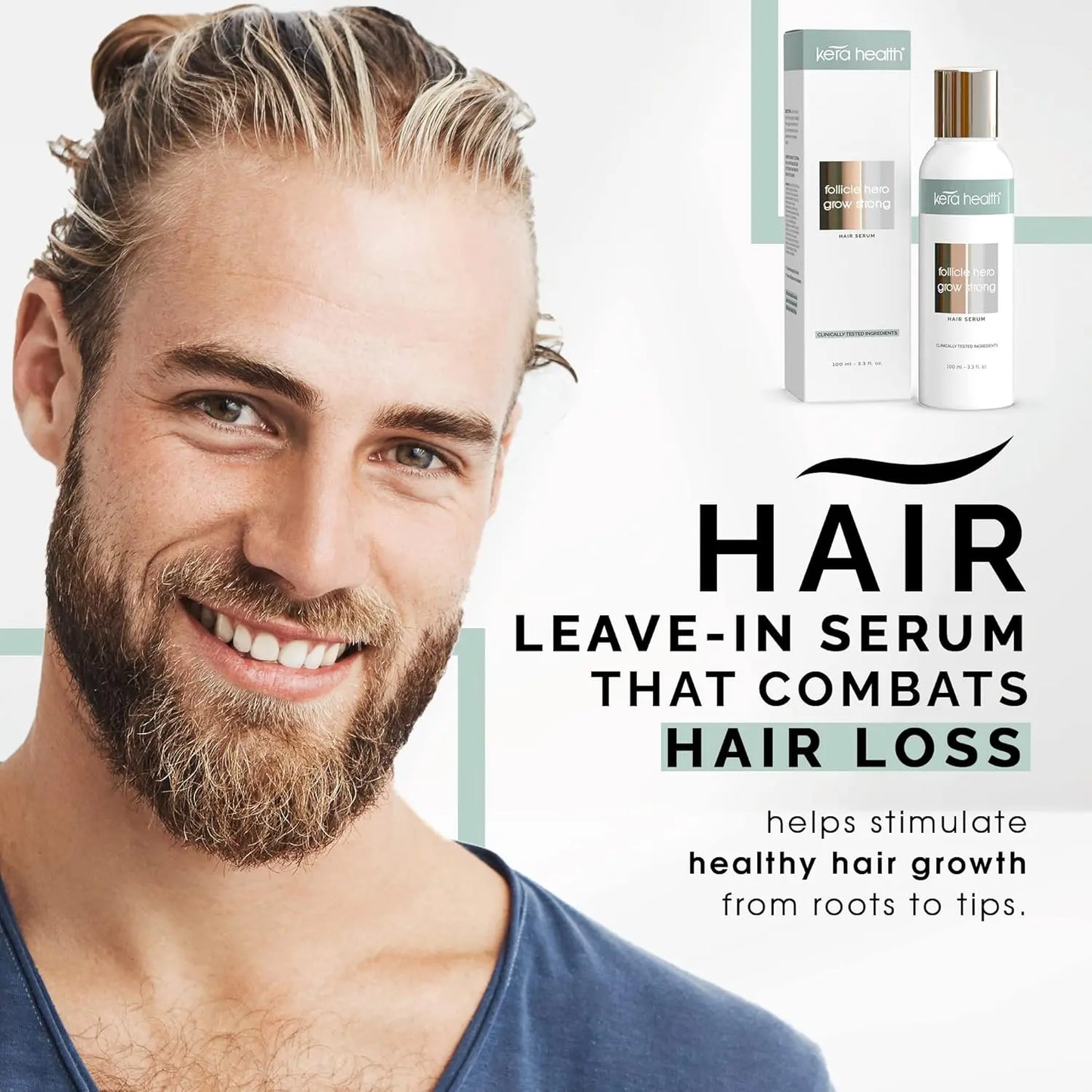 Kera Health Follicle Hero Grow Strong Hair Serum 100ml Kera Health