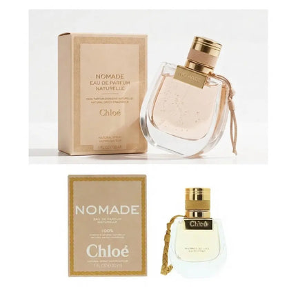 Chloe Perfume Set for Women – Nomade Naturelle Eau de Parfum 30ml & Nomade Eau de Parfum 50ml – Fresh & Luxury Chypre Floral Fragrance Duo – Long Lasting Elegant Designer Perfumes – Gift Set for Women