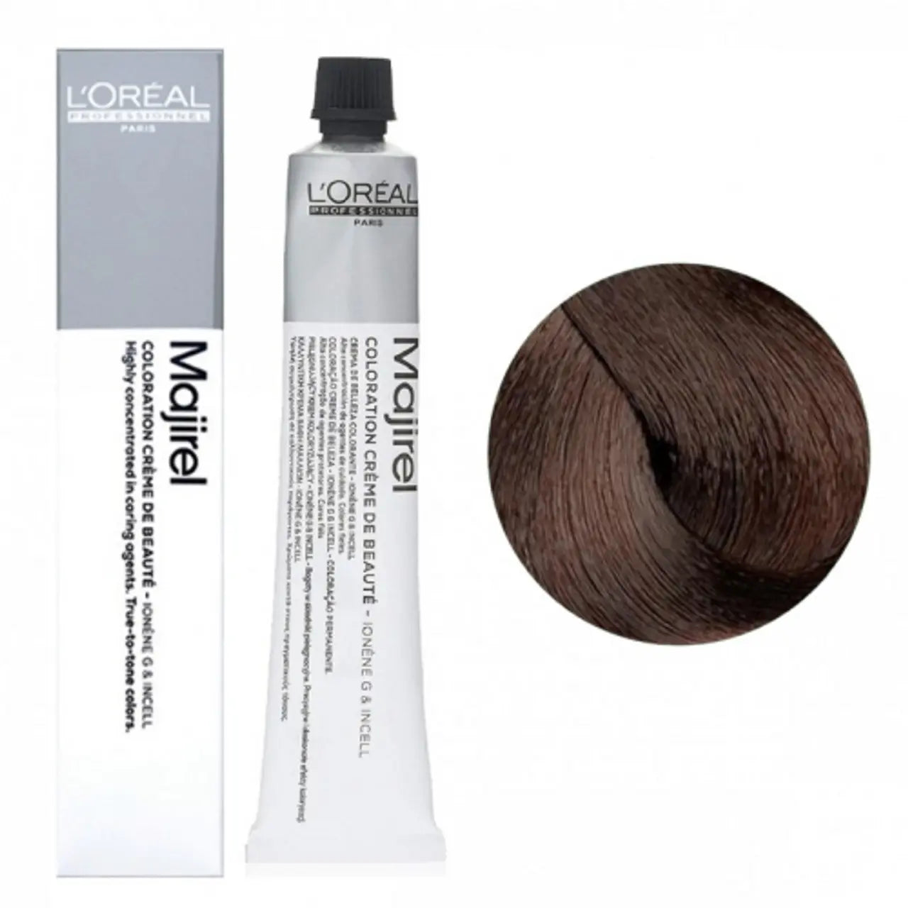 L'Oréal Professionnel Majirel Permanent Hair Colour 50ml - 5 Light Brown L'Oreal