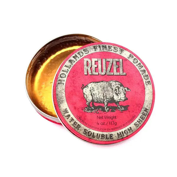 Reuzel Red Pomade Water Soluble High Sheen 113g Reuzel