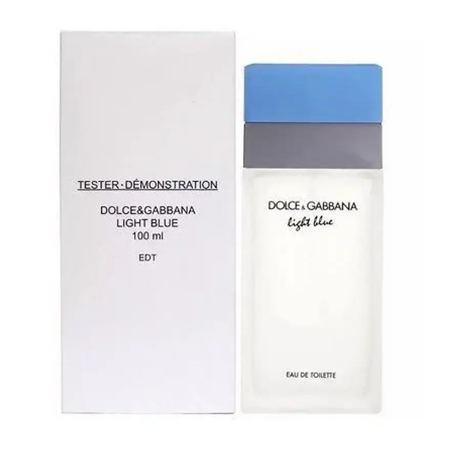Dolce & Gabbana Light Blue Eau de Toilette Spray 100ml Tester Dolce and Gabbana