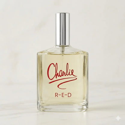 Charlie Red Eau de Toilette Spray 100ml Pack of 2 Bold Floral Fruity Women's Fragrance Long-Lasting Feminine Signature Scent EDT Perfume Twin Pack Bundle for Women Revlon