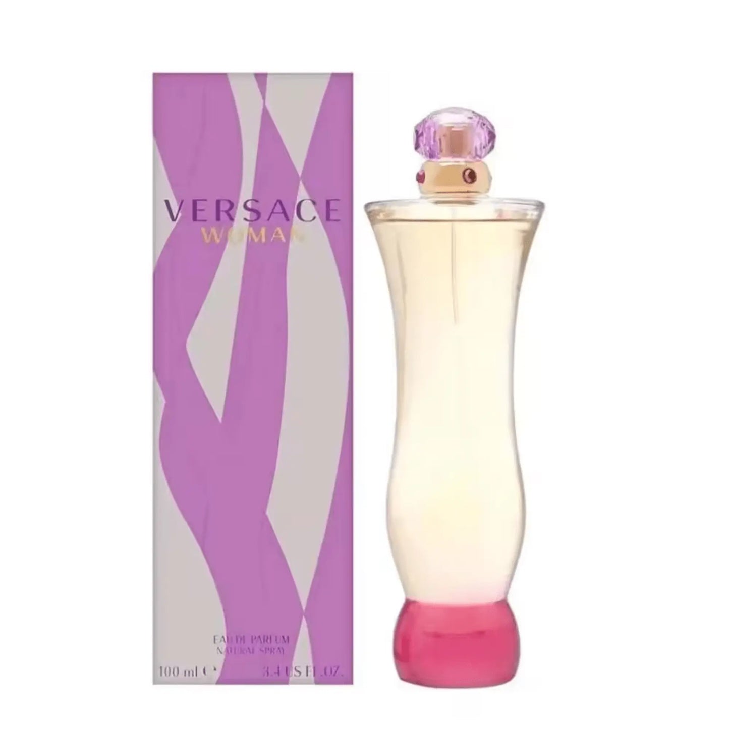 Versace Man Eau Fraiche Eau de Toilette Spray 30ml & Versace Woman Eau de Parfum Spray 100ml Luxury Fragrance Gift Set His & Hers Iconic Signature Scent EDT EDP Perfume Bundle Couple Set The Beauty Store