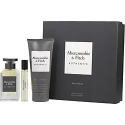Abercrombie & Fitch Authentic Man 100ml EDT Spray / 15ml EDT / 200ml Hair & Body Wash Abercrombie & Fitch