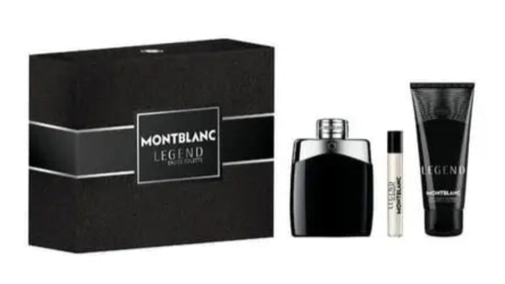 Montblanc Legend Gift Set EDT 100ml + S/Gel 100ml + EDT 7.5ml Montblanc