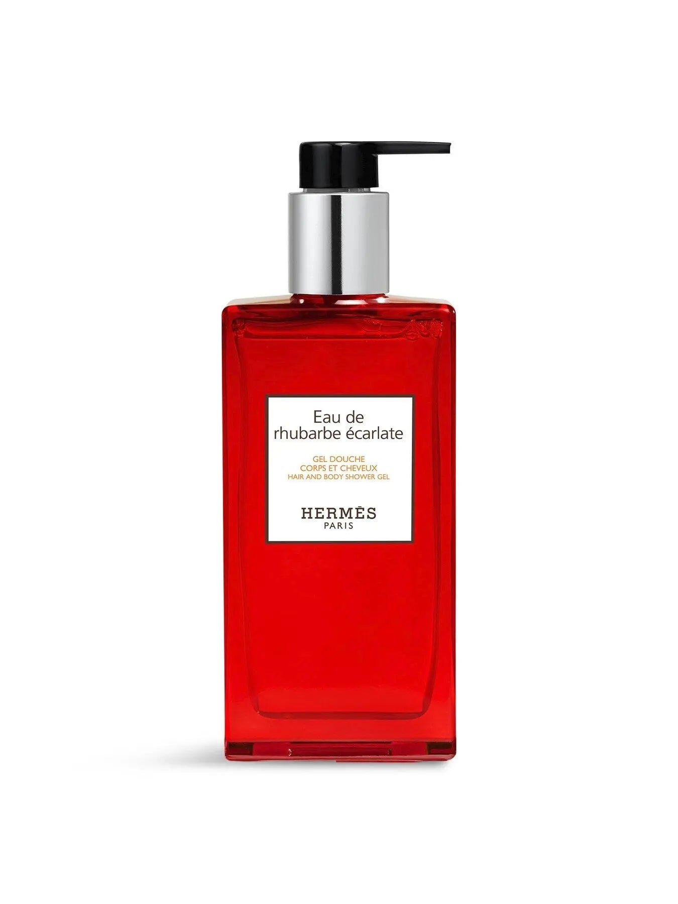 Hermès Eau De Rhubarbe Écarlate Hair And Body Shower Gel 200ml Hermes