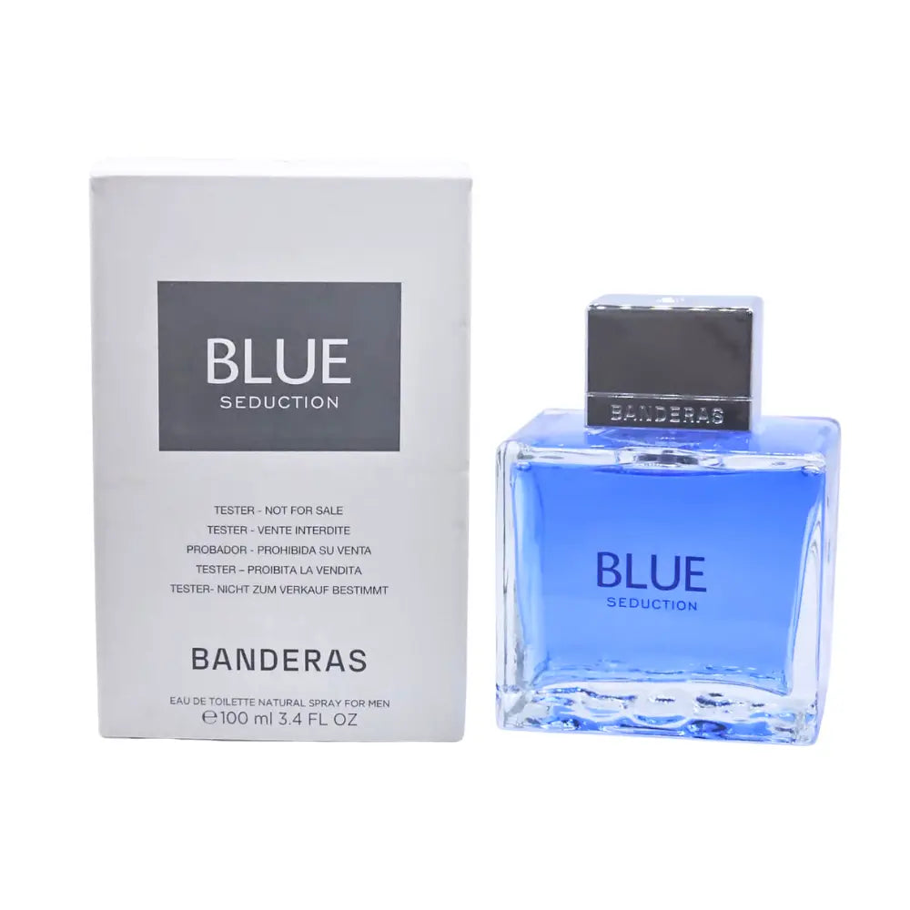 Antonio Banderas Blue Seduction for Men Eau de Toilette Spray 100ml Tester Antonio Banderas