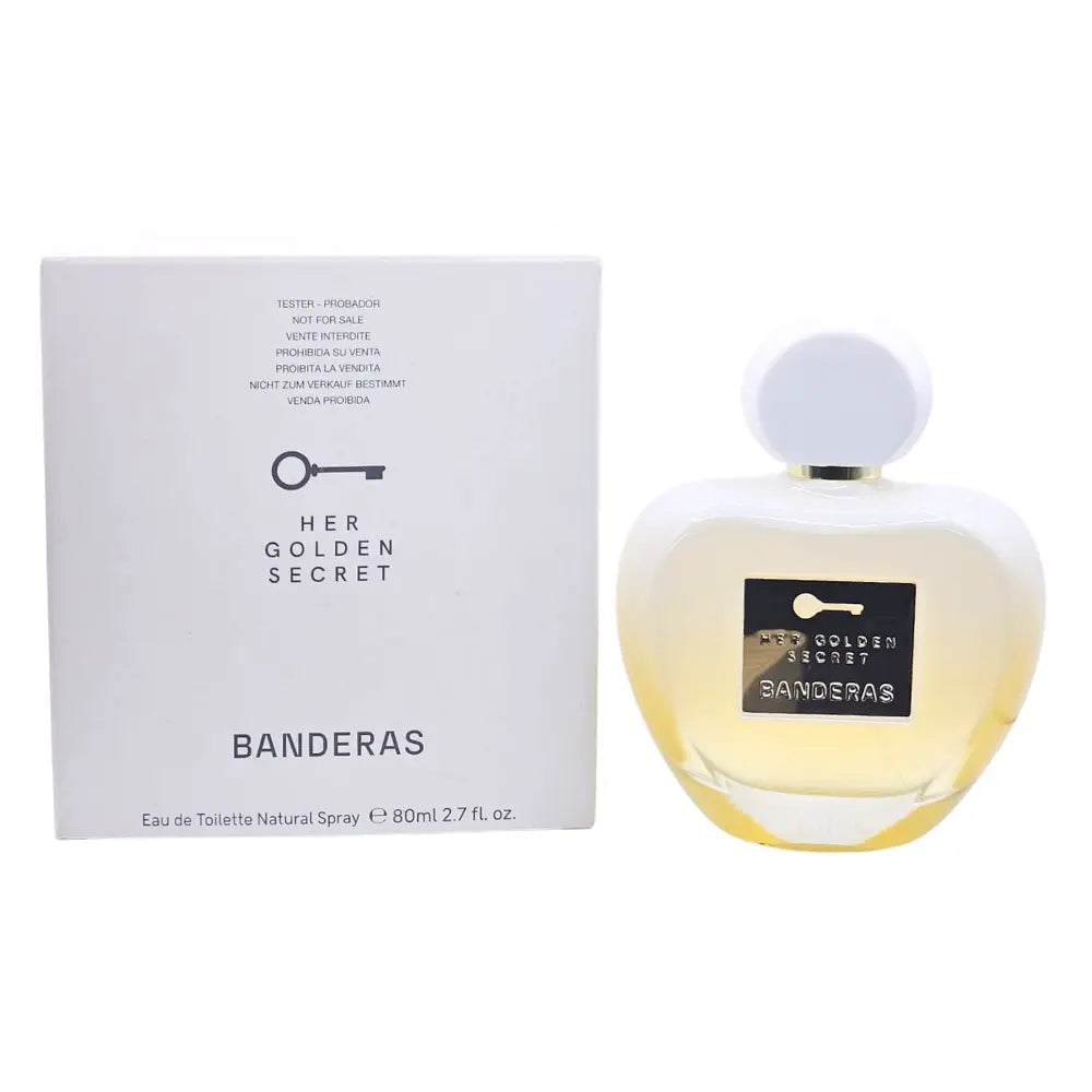 Antonio Banderas Her Golden Secret Eau de Toilette Spray 80ml Tester Antonio Banderas