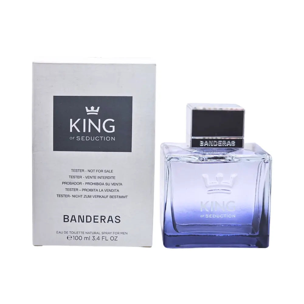 Antonio Banderas King of Seduction for Men Eau de Toilette Spray 100ml Tester Antonio Banderas