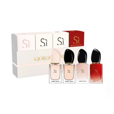 Armani Si Miniature Set Passionne 7 ml + Passionne Eclat 7 ml + Si 7 ml + Intense 7 ml Giorgio Armani