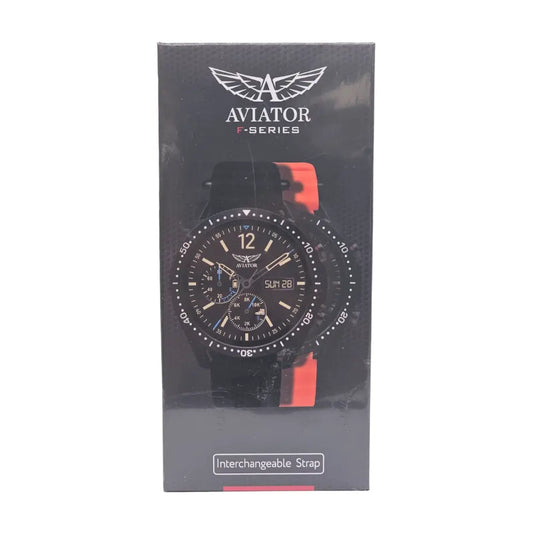 Aviator F-Series AVSW9516 Men's Smart Watch with Extra Silicone Strap