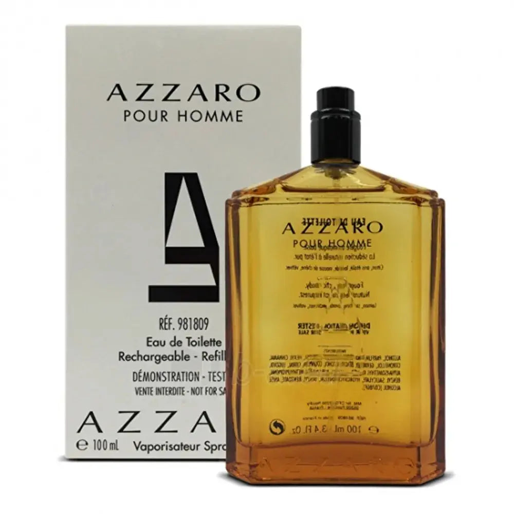 Azzaro Pour Homme Eau de Toilette Spray 100ml Tester Azzaro