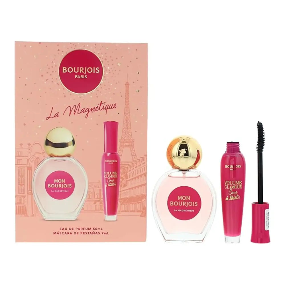 Bourjois Paris La Magnetique Gift Set EDP Spray 50ml + Black Mascara 7ml