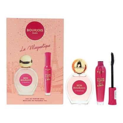 Bourjois Paris La Magnetique Gift Set EDP Spray 50ml + Black Mascara 7ml