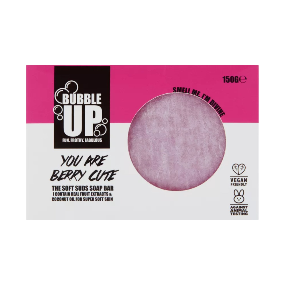 Bubble Up The Soft Suds Soap Bar 150g - You Are Berry Cute Bubble Up