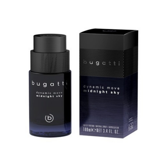 Bugatti Dynamic Move Midnight Sky Eau de Parfum Spray 100ml Bugatti