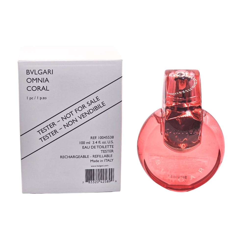 Bvlgari Omnia Coral Eau de Toilette Spray 100ml Tester Bvlgari