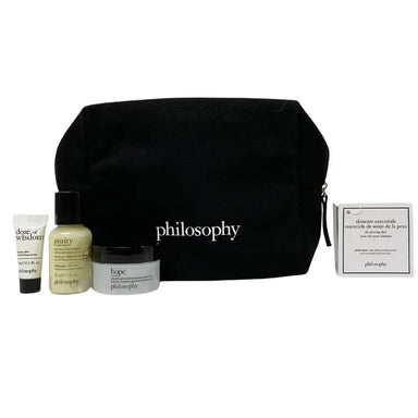 Philosophy Cleanser Set 1 x Facial Cleanser 30ml + 1 x Day Cream 15ml + 1 x Skin Serum 3ml Philosophy