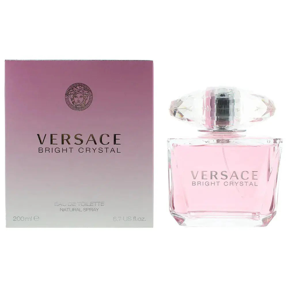 Versace Bright Crystal Eau de Toilette Spray 200ml Versace