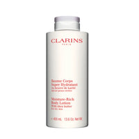 Clarins Moisture Rich Body Lotion with Shea Butter 400ml for Dry Skin