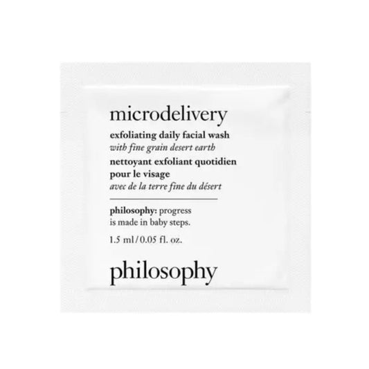Philosophy Microdelivery Exfoliating Daily Facial Wash 1.5ml Philosophy