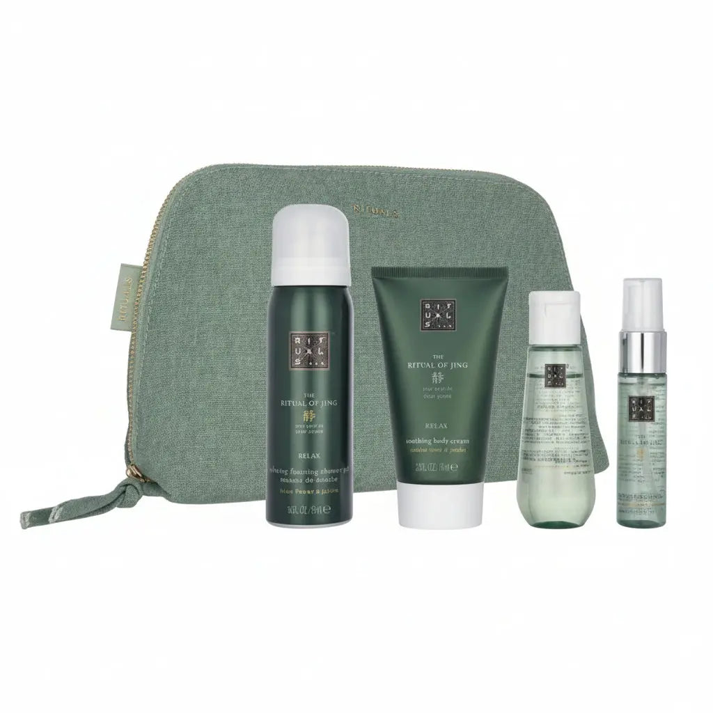 Rituals The Ritual of Jing Set Body Cream 70ml + Dry Oil 50ml + Body Mist 20ml + Shower Gel 50ml Rituals