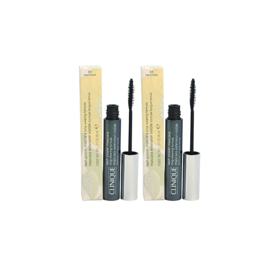 2 x Clinique Lash Power Volumizing Mascara 6ml - Black Onyx Clinique