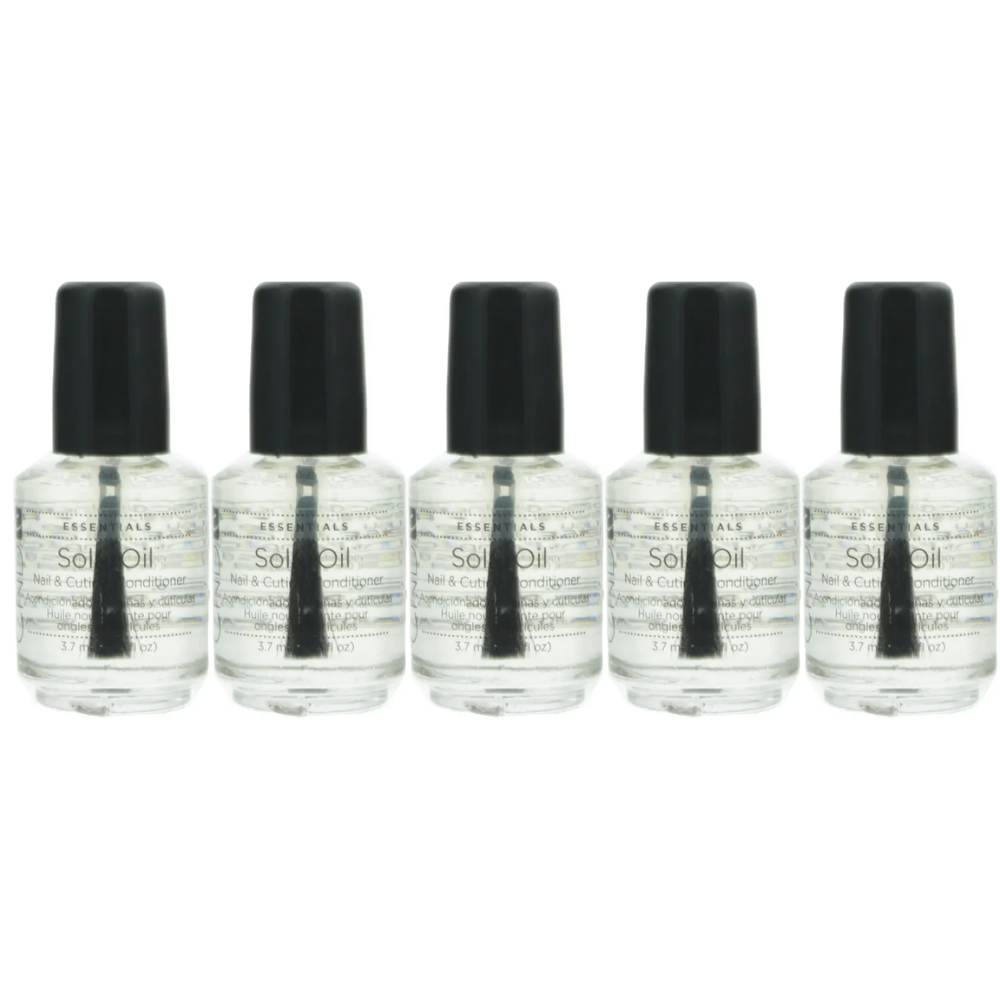 CND Solar Oil Nail & Cuticle Conditioner 3.7ml Pack of 5