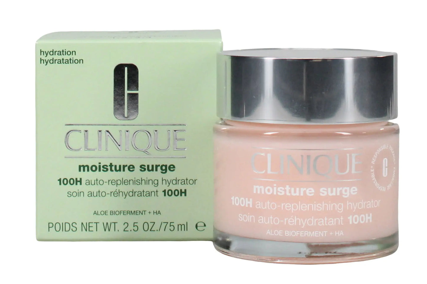 CLINIQUE MOISTURE SURGE 75ML 100H AUTO-REPLENISHING HYDRATOR - Pack of 3