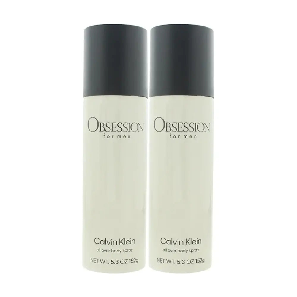 Calvin Klein Obsession for Men Body Spray 152g Pack of 2 Calvin Klein