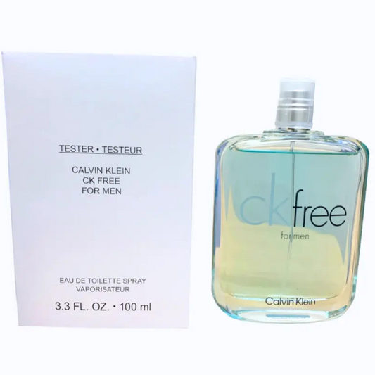 Calvin Klein CK Free for Him Eau de Toilette Spray 100ml Tester Calvin Klein