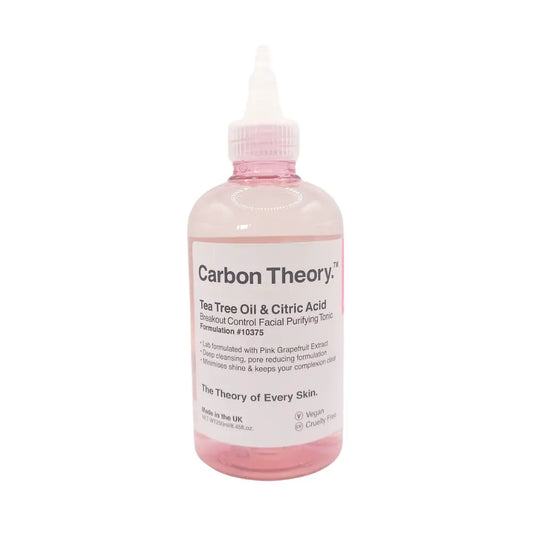 Carbon Theory Tea Tree Oil & Citric Acid Facial Purifying Tonic 250ml