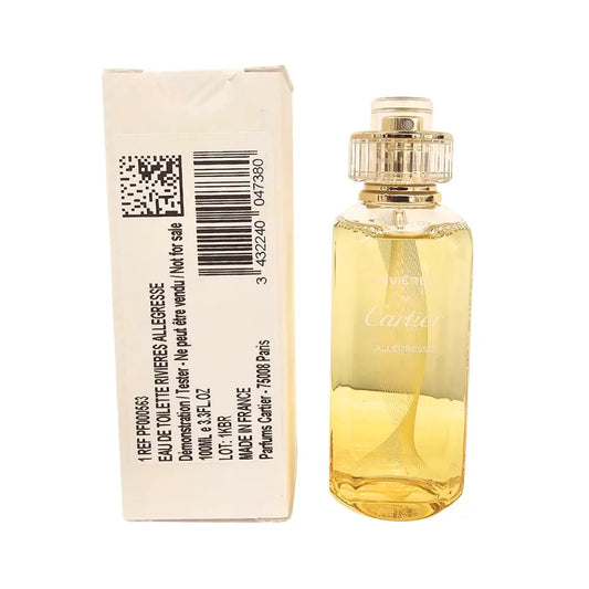 Cartier Rivieres Allegresse Eau de Toilette Spray 100ml Tester Cartier