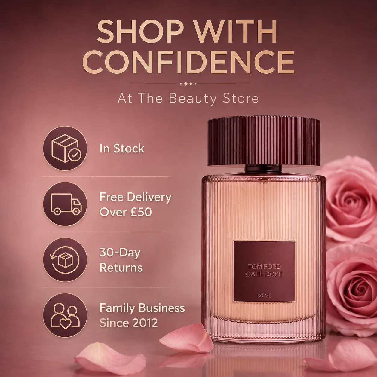 Tom Ford Cafe Rose Eau de Parfum Spray 50ml Tom Ford