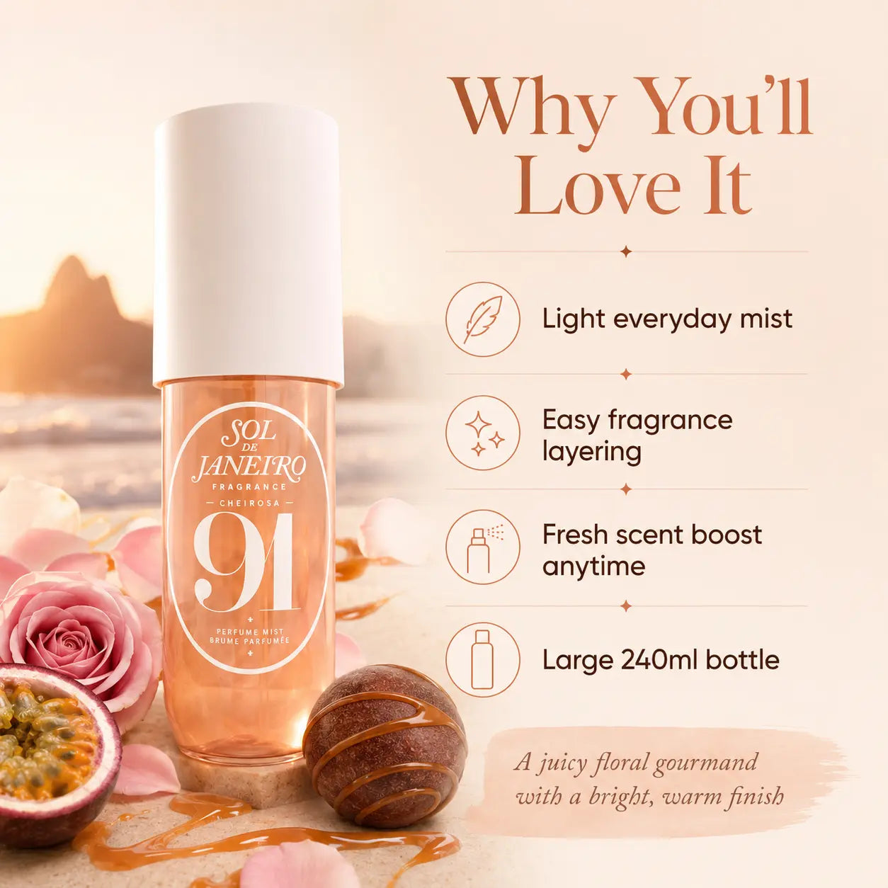 Sol de Janeiro Cheirosa 91 Perfume Mist 240ml