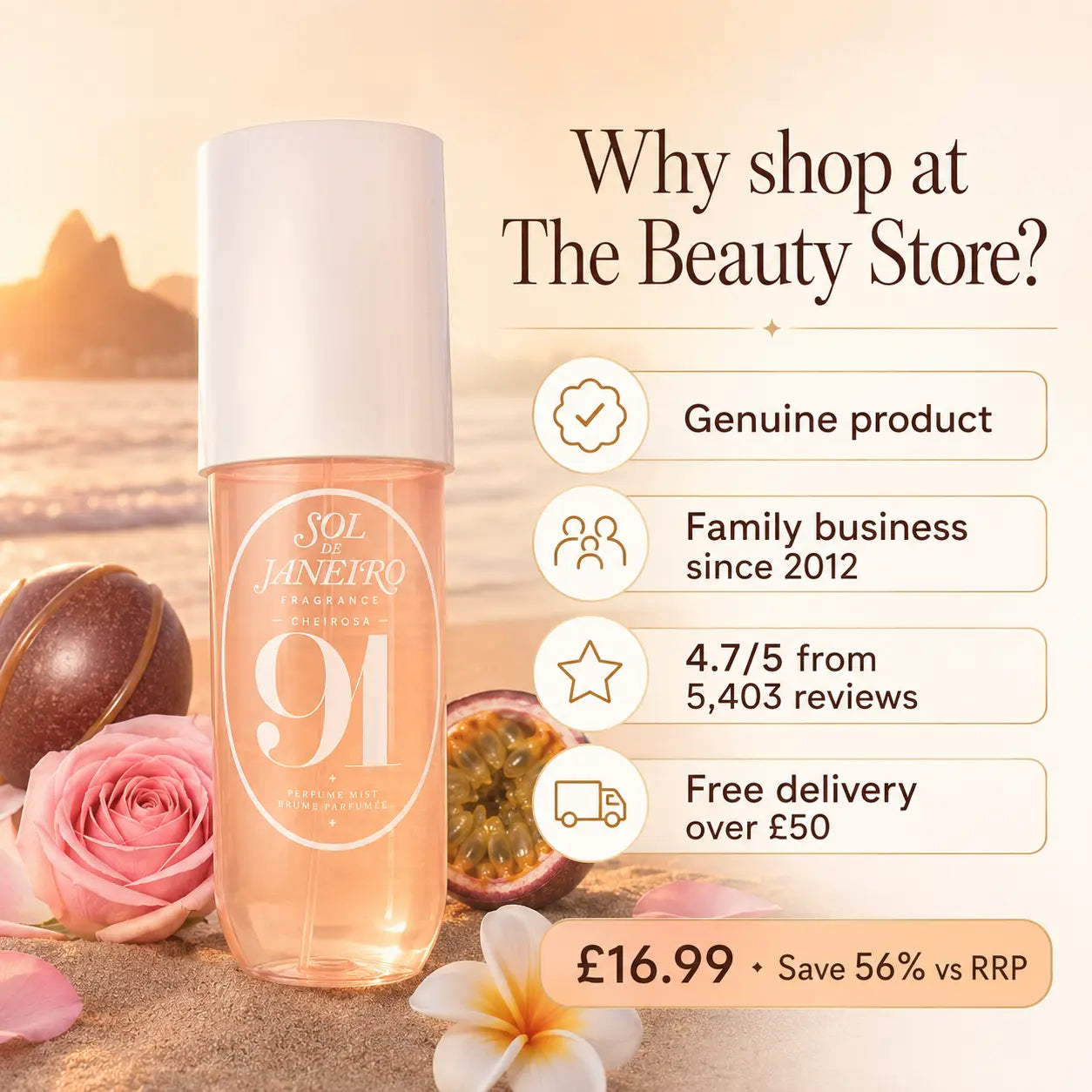 Sol de Janeiro Cheirosa 91 Perfume Mist 240ml