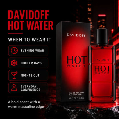 Davidoff Hot Water for Men Eau de Toilette Spray 110ml