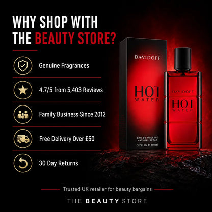 Davidoff Hot Water for Men Eau de Toilette Spray 110ml