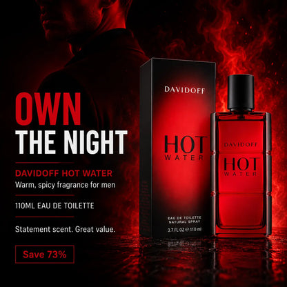 Davidoff Hot Water for Men Eau de Toilette Spray 110ml